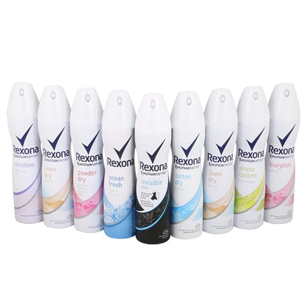 10-Pack: Woman Rexona Anti-perspirant Deodorant Body Spray Discount Cheapest Pice