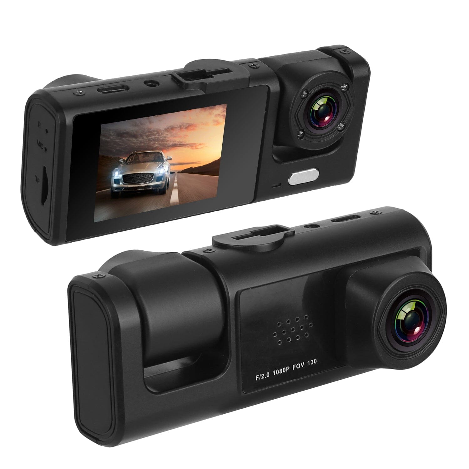 3 Channel Car DVR Dash Cam Video Recorder Tumblr Cheap Online