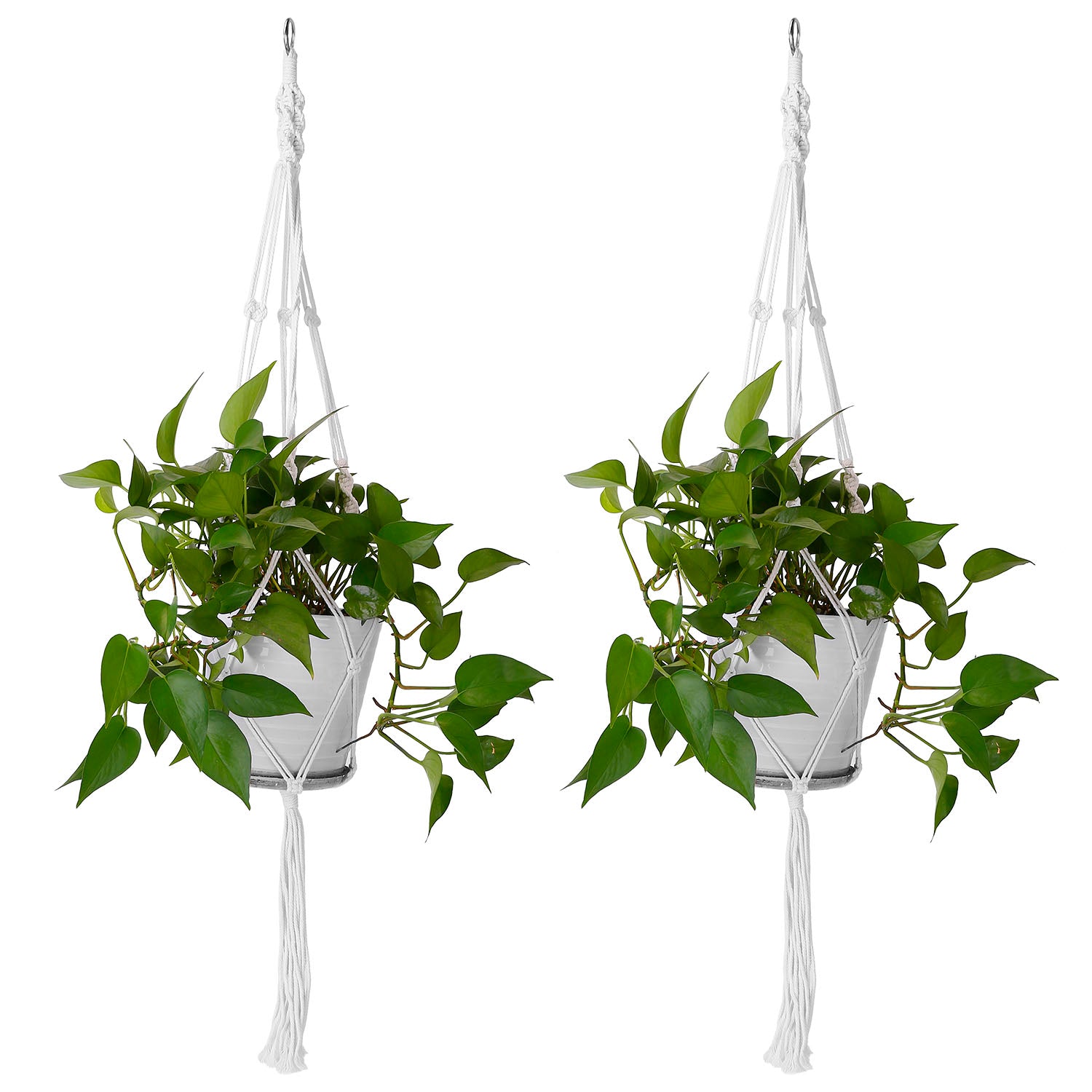 2-Piece: Plant Hanger Flowerpot Net Bag Cheap Sale Brand New Unisex