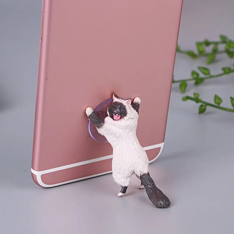 6-Pack: Portable Universal Cute Cat Cell Phone Holder Fashionable Sale Online