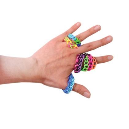 2504-Piece Set: Colorful Silicone Loom Bandz with Tools Looking For For Sale