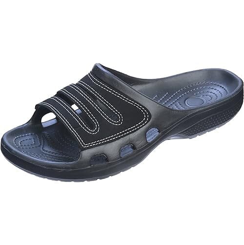 Roxoni Men Sandals Shower Slides for Men Open Toe Slip-On Men Slippers Online Online With Mastercard