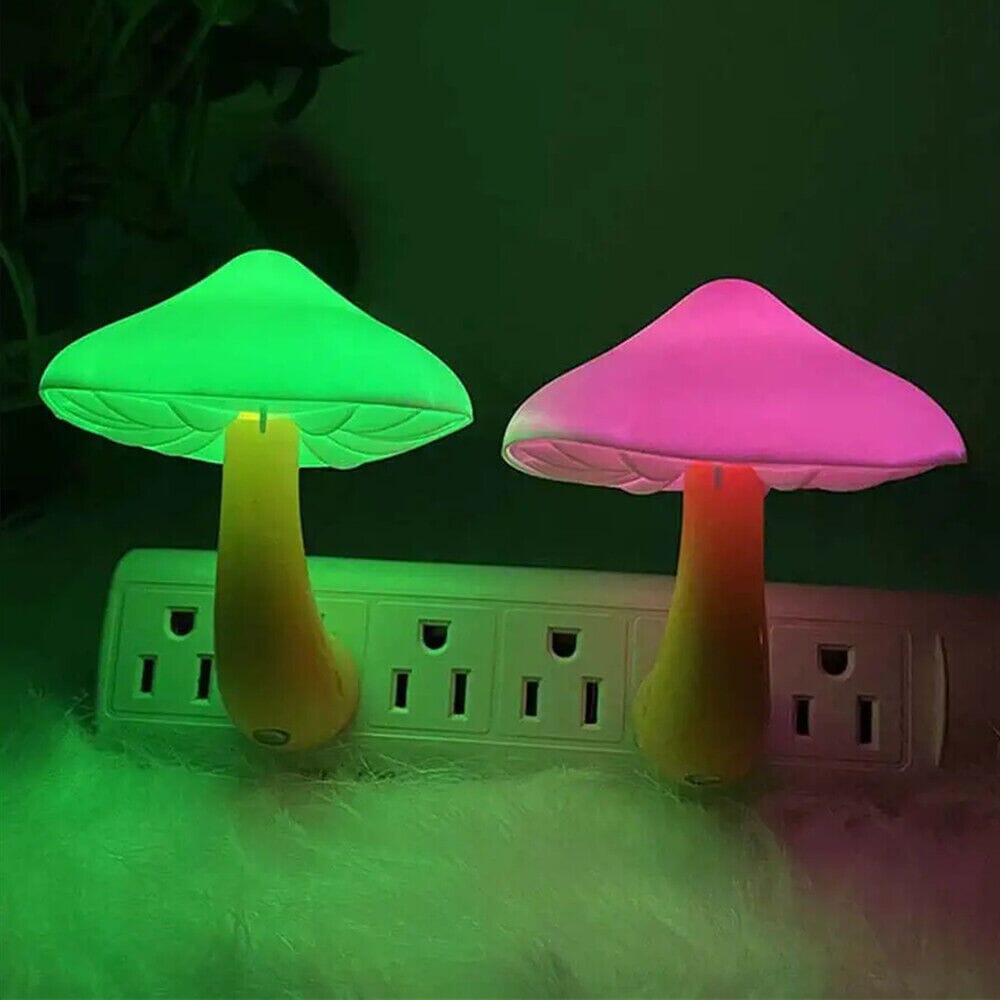 3-Pack: Mushroom Night Light with Dusk to Dawn Sensor Many Kinds Of Online