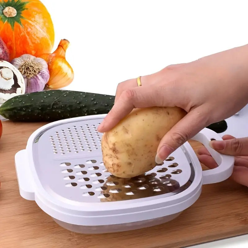 Vegetable Cutter With Lid And Drainer Basket Cheap Outlet Locations