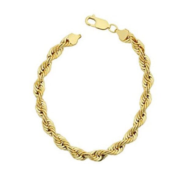 Yellow Gold Cuban, Mariner, Figaro, or Rope Bracelet Gold Filled High Polish Finish Sale With Paypal