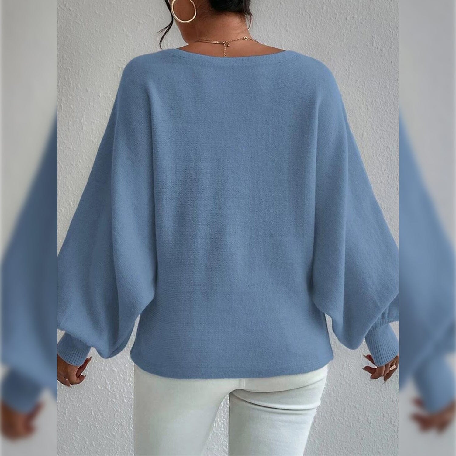 Women's Pullover Sweater Jumper Ribbed Knit Oversized Crew Neck 100% Original Online