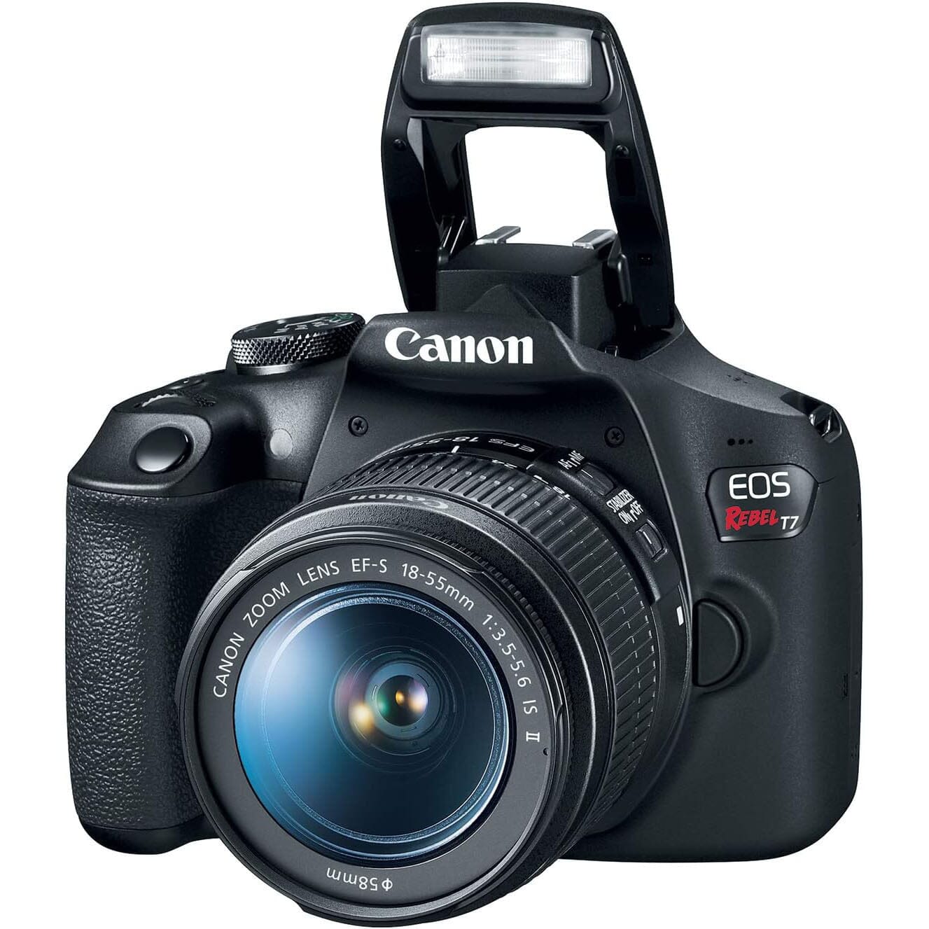 Canon EOS Rebel T7 DSLR Camera with 18-55mm Lens (Refurbished) Limited Edition Sale Online