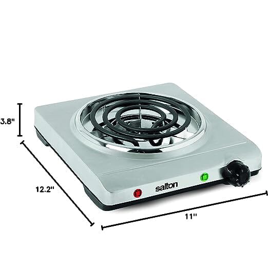 Salton Stainless Steel Portable Cooktop Geniue Stockist Cheap Online