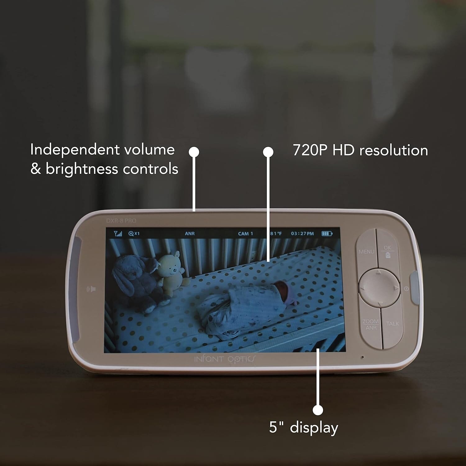 Infant Optics DXR-8 PRO Baby Monitor With 5 Screen HD 720p (Refurbished) Discount Best Store To Get