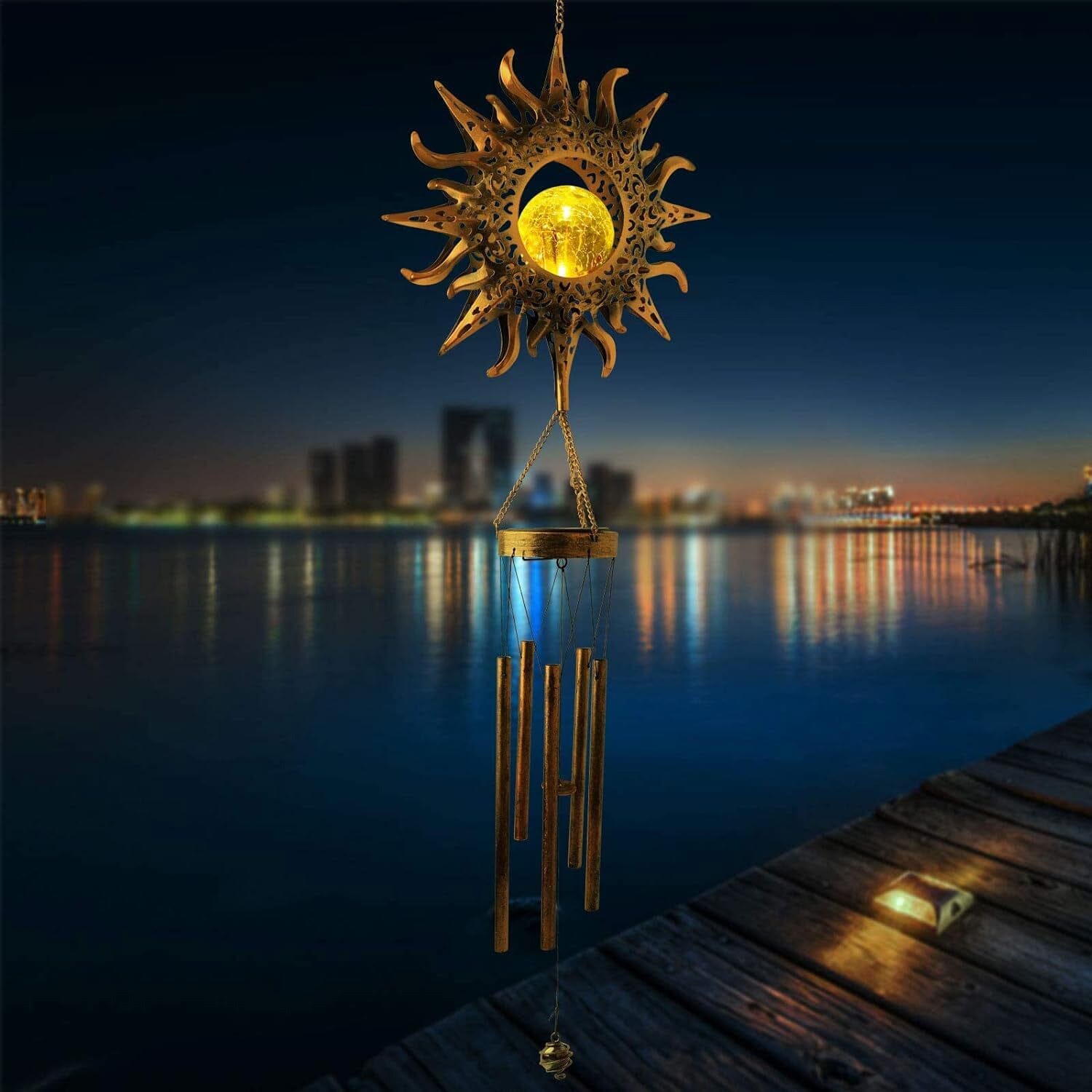 Sun Solar Wind Chimes Best Place For Sale