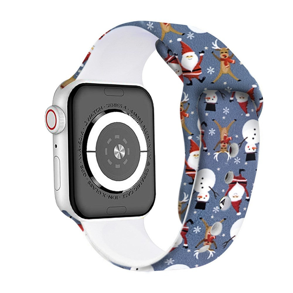 Christmas Silicone Apple Watch Bands Outlet Find Great