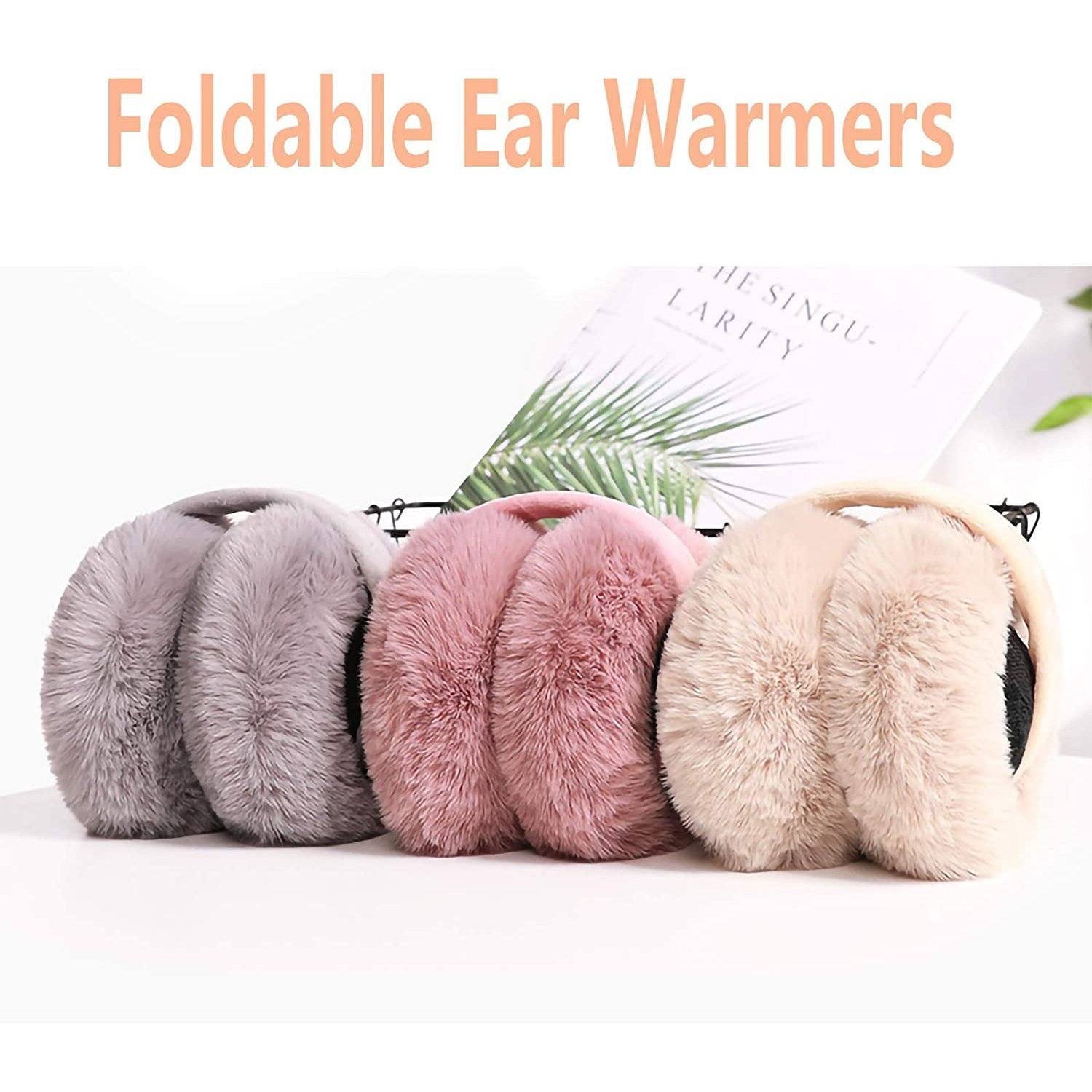 Foldable Faux Fur Warm Earmuffs Outlet Cheap Authentic