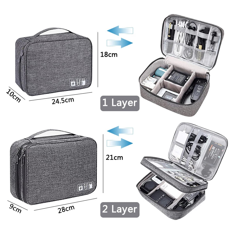 Cable Storage Bag Waterproof Digital Electronic Organizer Buy Cheap Cheapest Pice