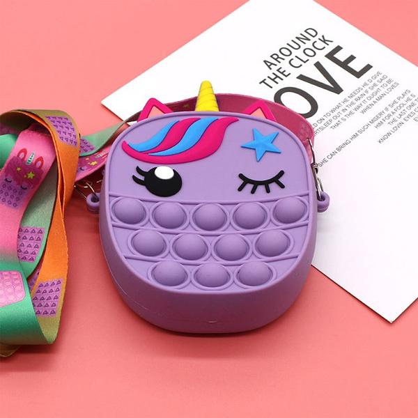 Pop Unicorn Purse Fidget Toys For Girls Explore Online