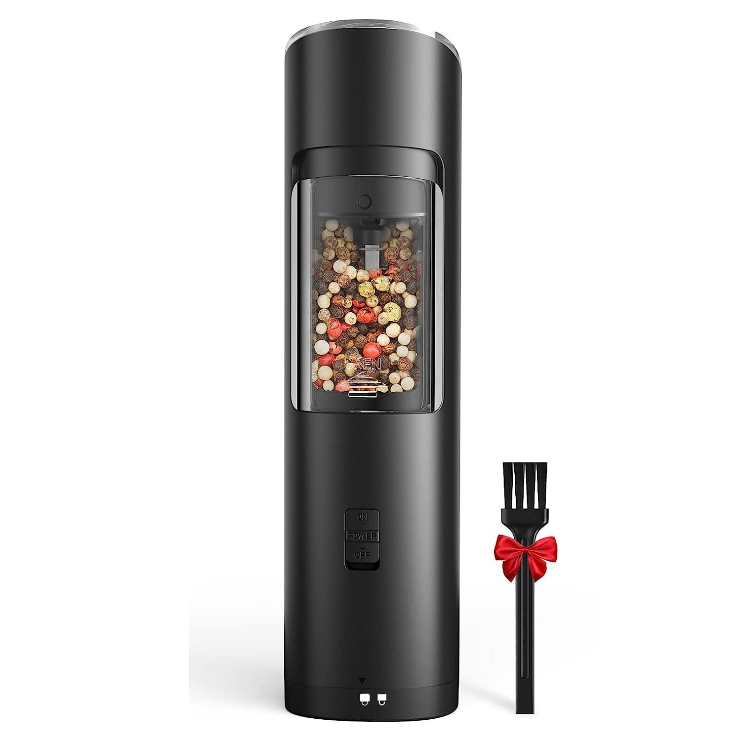 Electric Salt and Pepper Grinder LED Indicator Adjustable Coarseness Free Shipping Buy