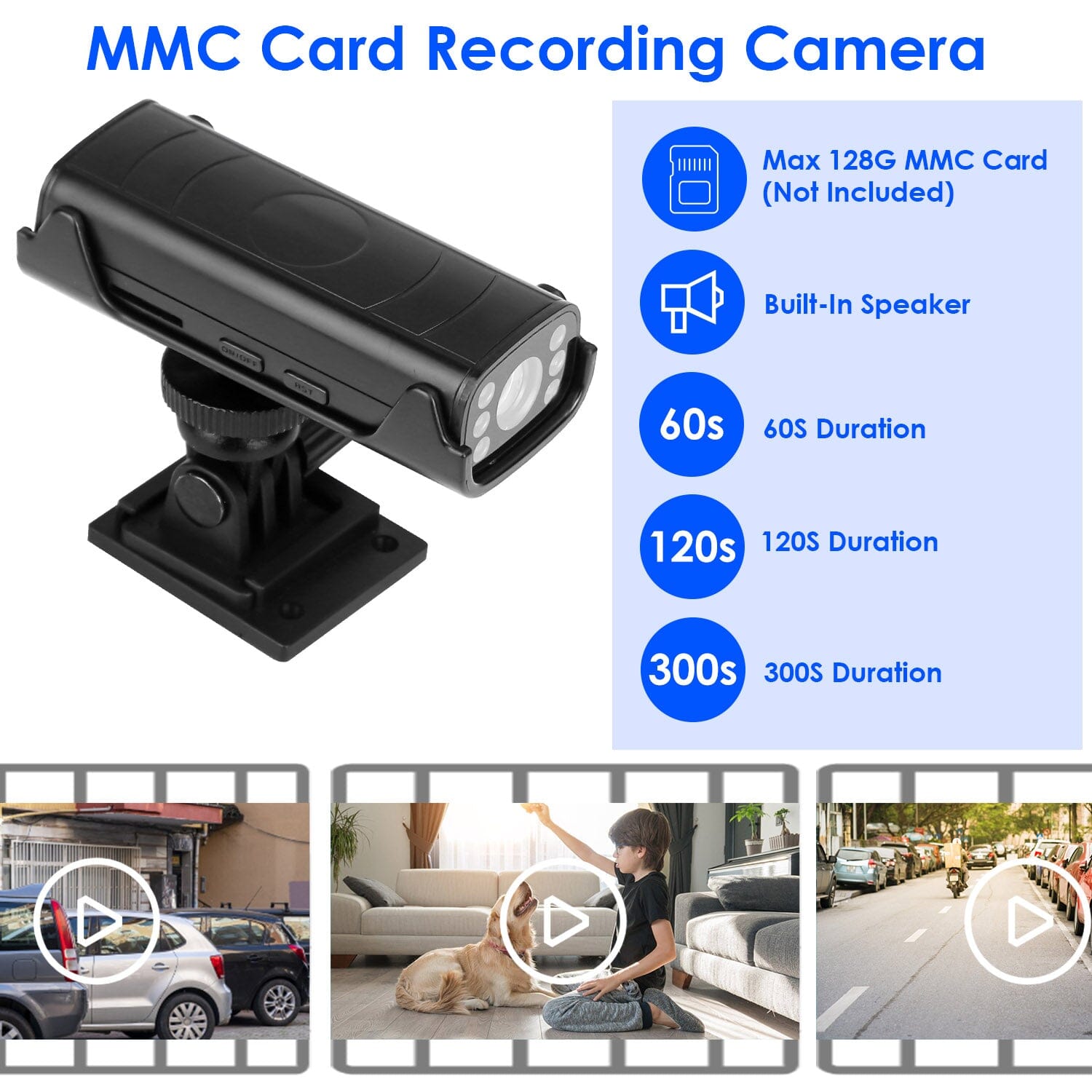 Wireless Camera Reverse Hitch Guide with Flexible Adhesive Base Pay With Paypal