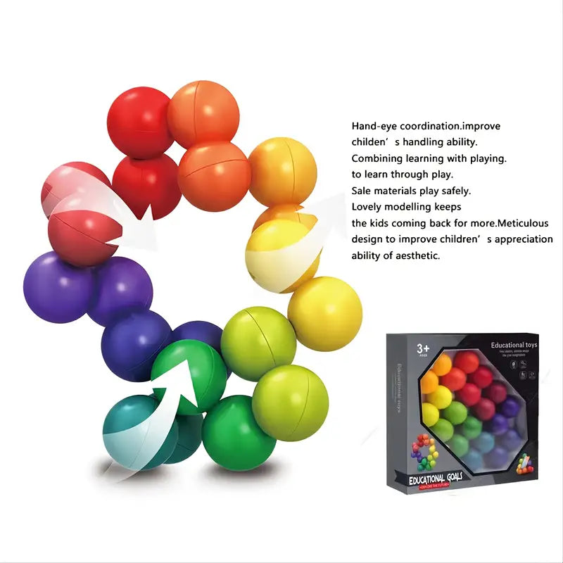 DIY Deformable Decompression Ball Puzzle Geniue Stockist For Sale