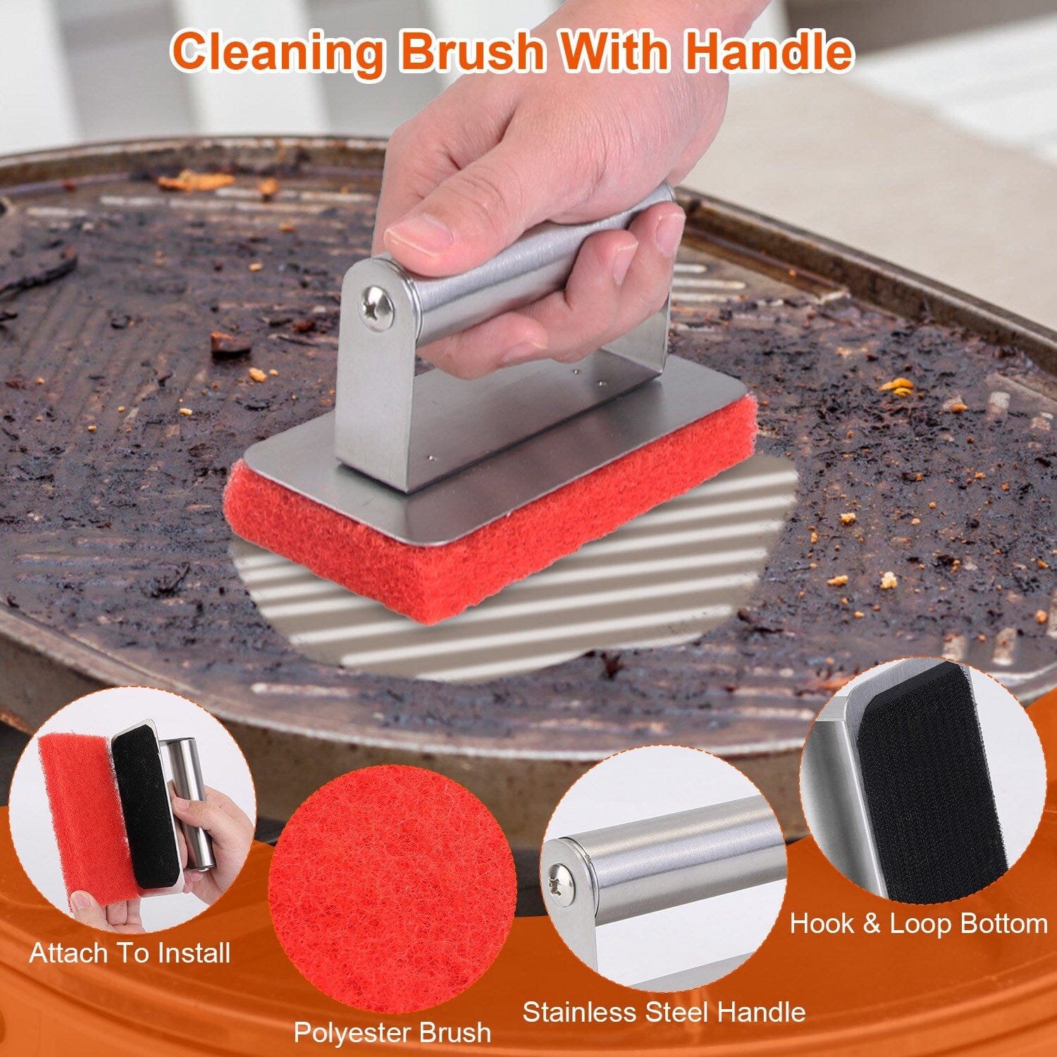 40-Piece: Griddle Cleaning Kit for Blackstone Discount Get To Buy