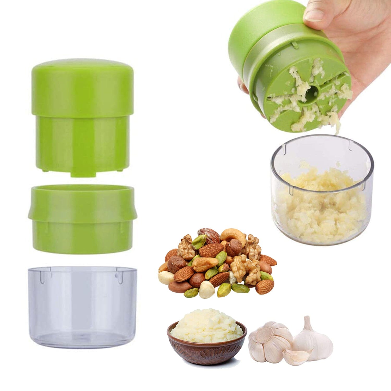 Mini Manual Food Chopper Dicer, Presser Mincer Kitchen Tool Huge Surprise Cheap Pice