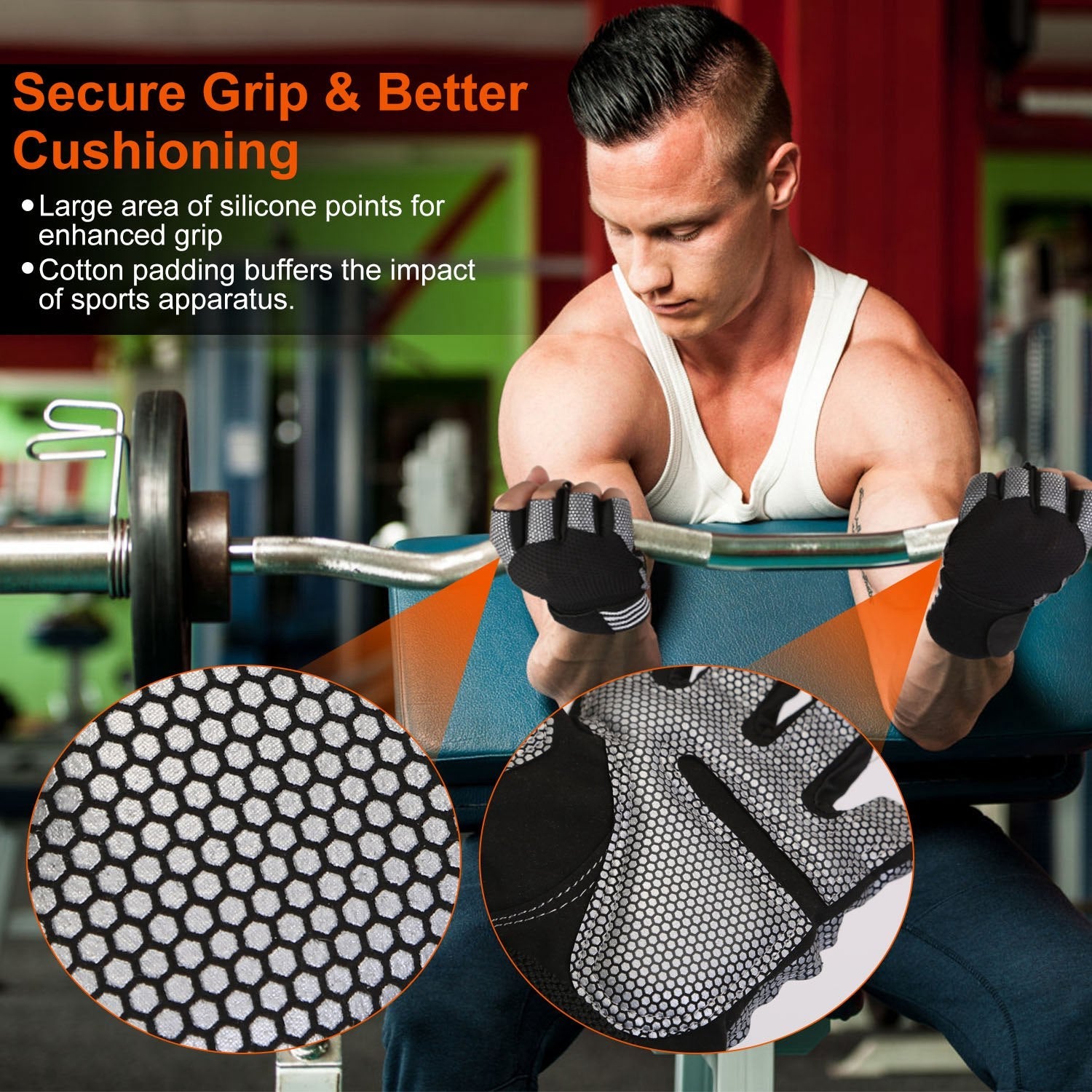 Fitness Workout Gloves with Wrist Wrap Strap Discount Largest Supplier