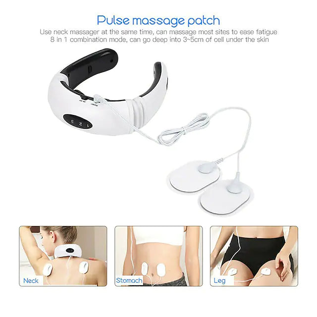 Electric Neck Massager and Pulse Back 6 Modes Power Control Affordable Online