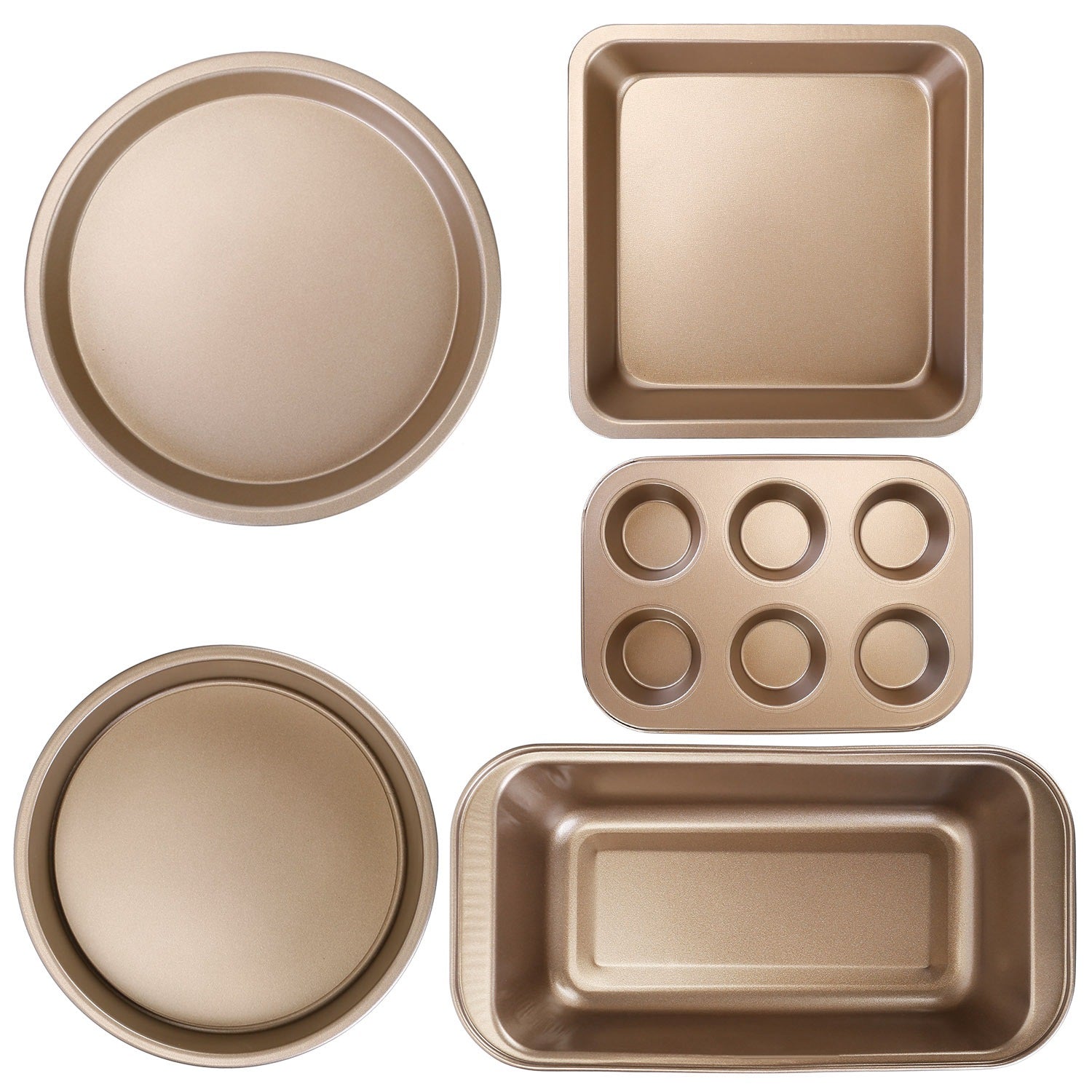 5-Piece: Nonstick Bakeware Set Sast For Sale