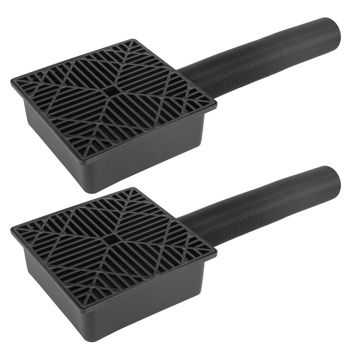 2-Pack: Gutter Downspout Extension Low Profile No Deep Digging Catch Cheap Footlocker Finishline