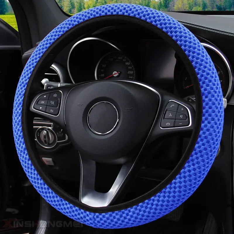 Carbon Fiber Sports Steering Wheel Cover Cheap Sale Manchester Great Sale