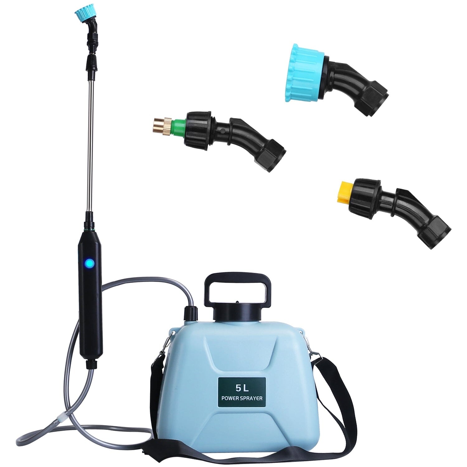 5L/1/3 Gallon Electric Plant Sprayer Telescopic Rechargeable with 3 Spray Sprouts Cheap Sale Amazing Pice