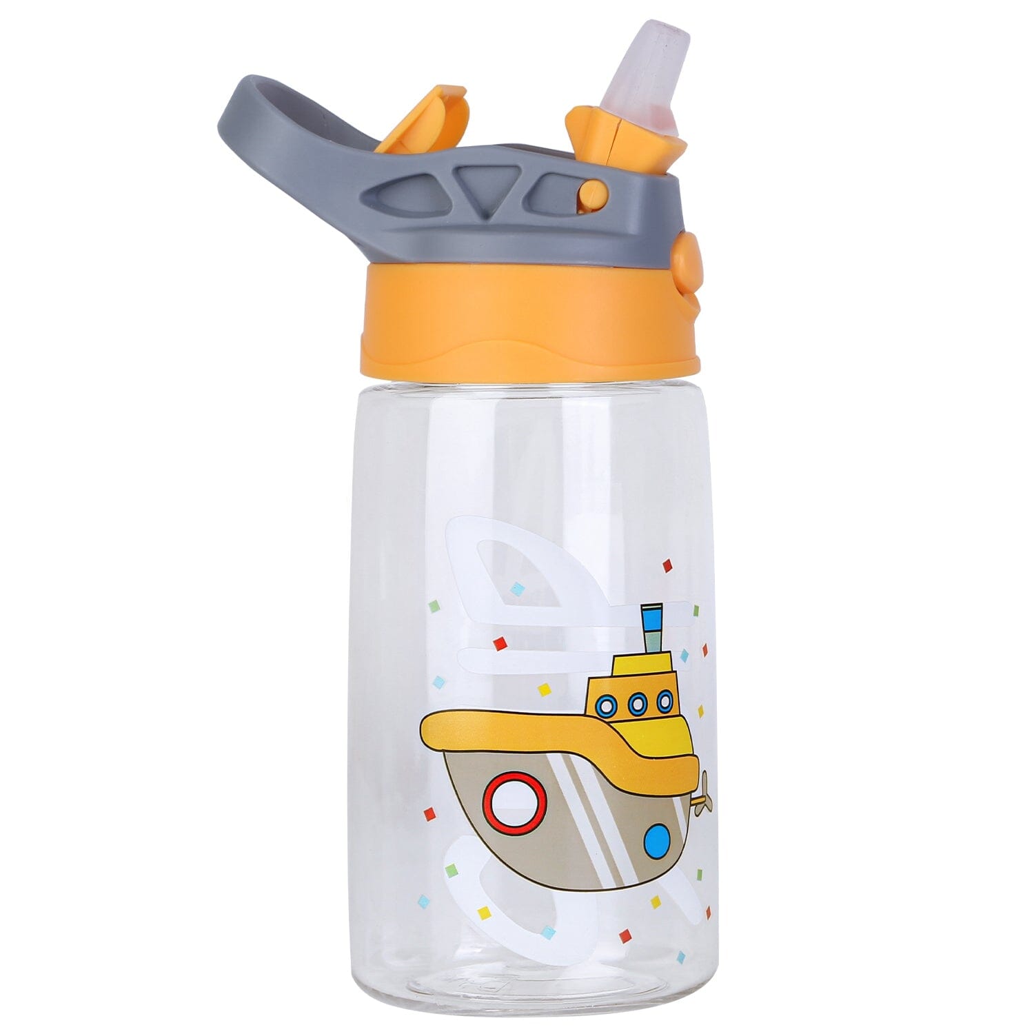 16.2oz Leak-proof Kids Water Bottle with Straw Push Button Genuine For Sale