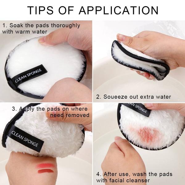 3-Pack: Makeup Remover Pads Cheap Sale Online