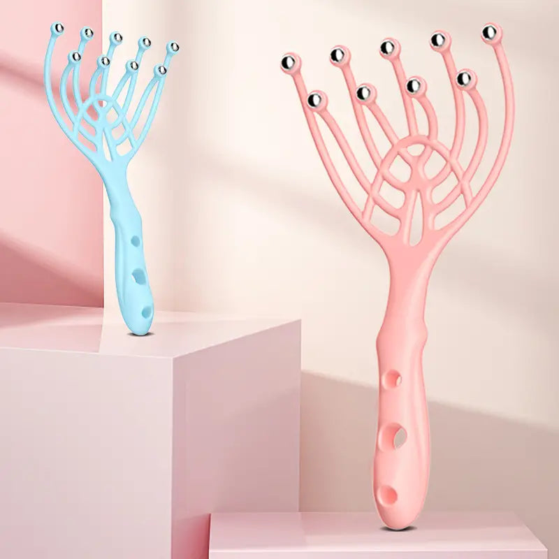 9 Claws Handheld SPA Head Massager Latest Collections Sale Online