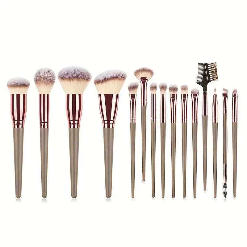 15-Pieces Set: Professional Makeup Brush Free Shipping Good Selling