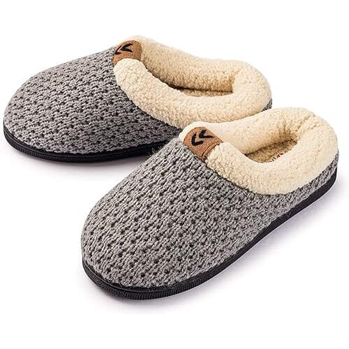 Pupeez Girls Sweater Knit Slippers Fleece Lined House Shoe Cheap Pice Wholesale Pice