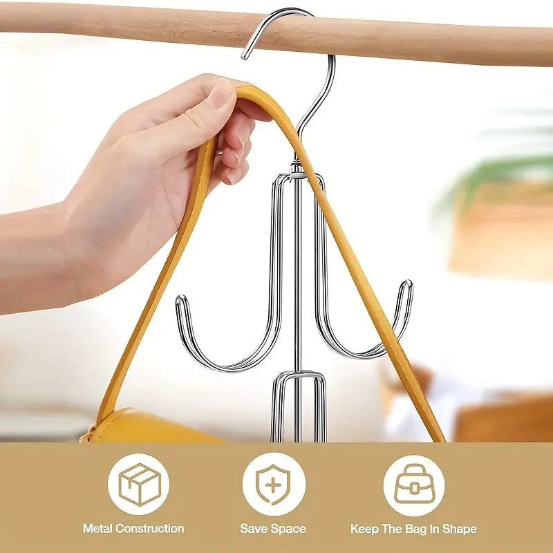 Rotatable Metal Purse Hanger Organizer Discount Latest
