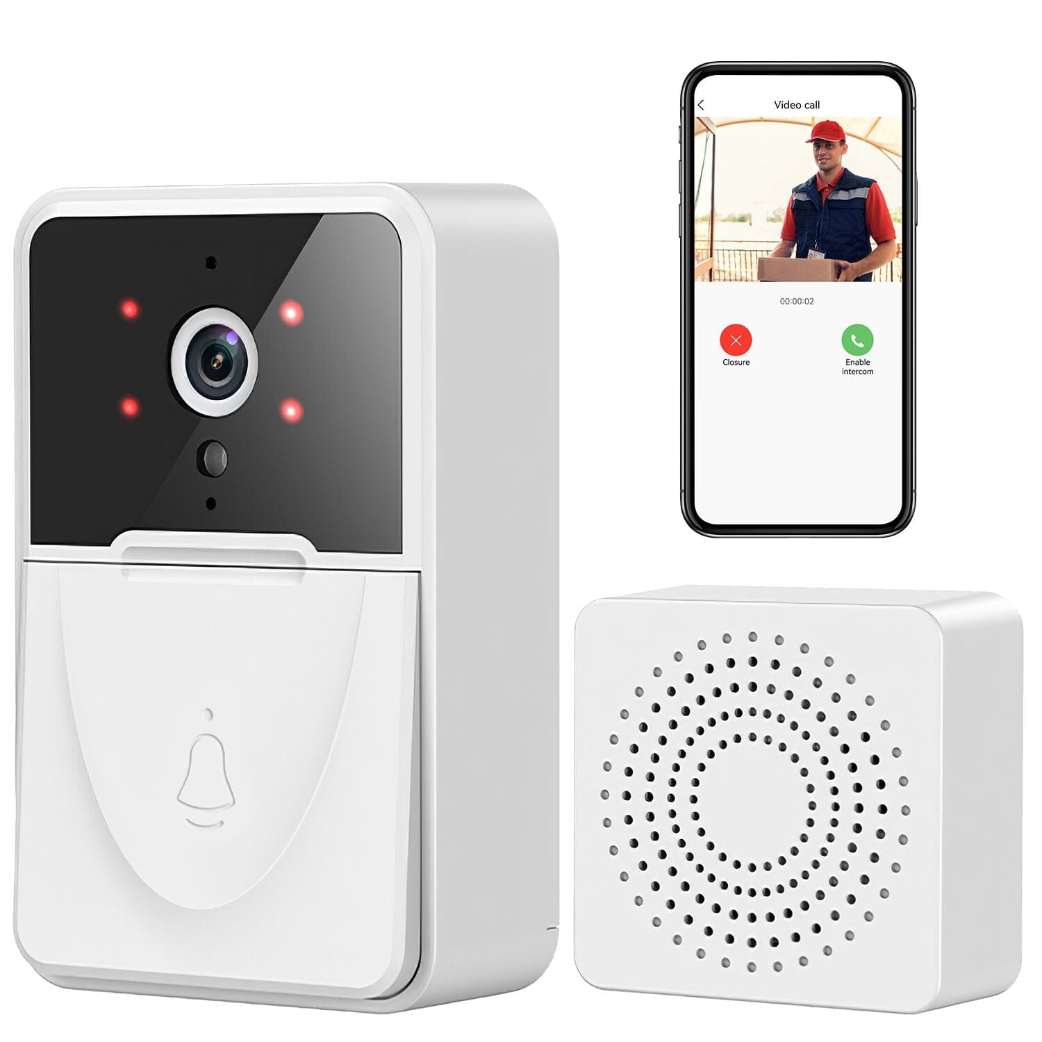 Smart Wireless Wi-Fi Video Security Doorbell Cheap Sale Good Selling