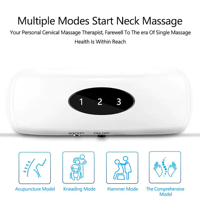 Electric Neck Massager and Pulse Back 6 Modes Power Control Affordable Online