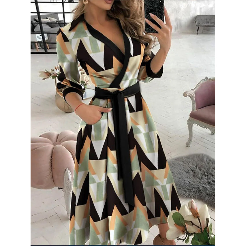 Women's A Line Dress Fashionable Cheap Online