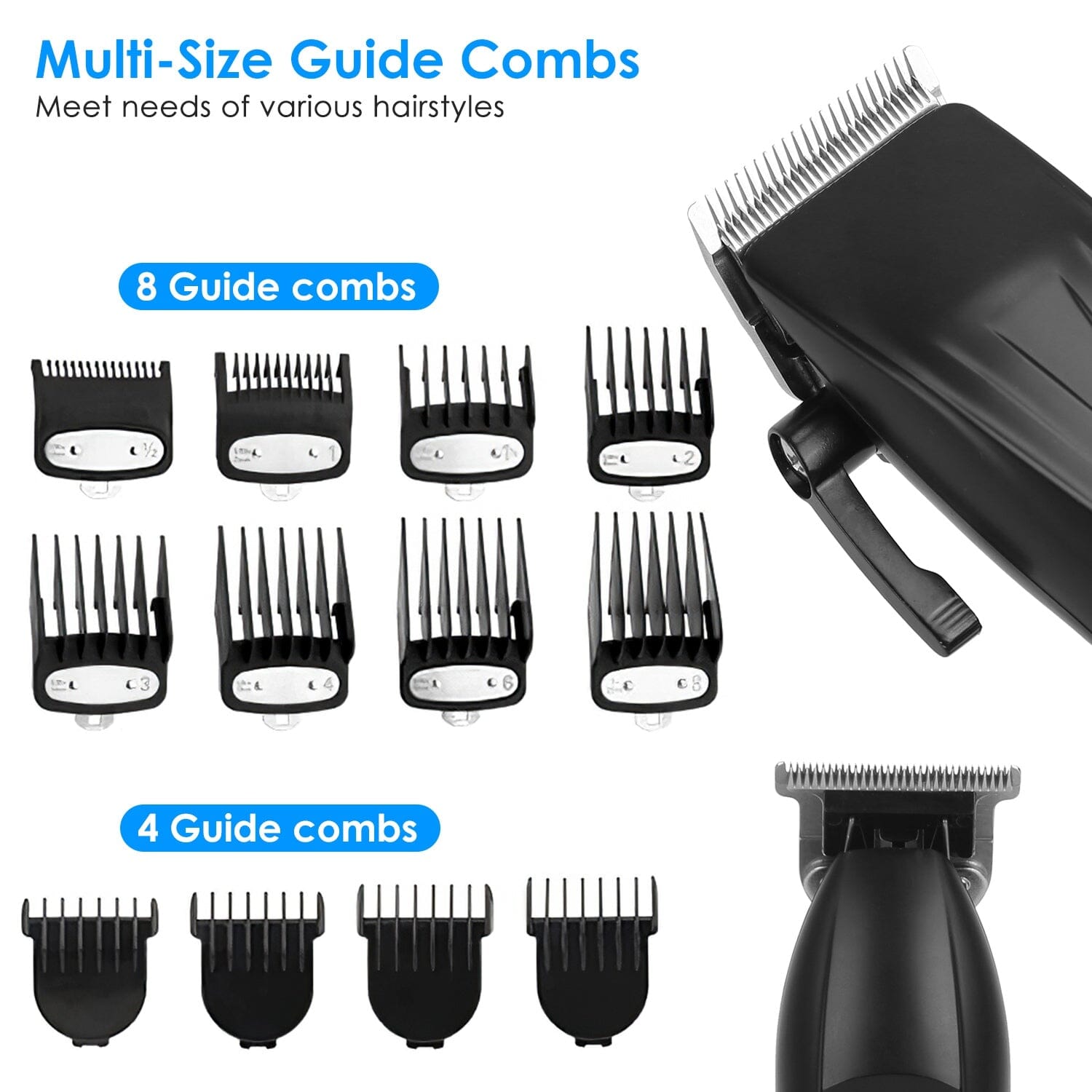 Men Electric Barber Clipper Hair Cutting Combo Set T Outliner Shaver Trimmers Classic For Sale