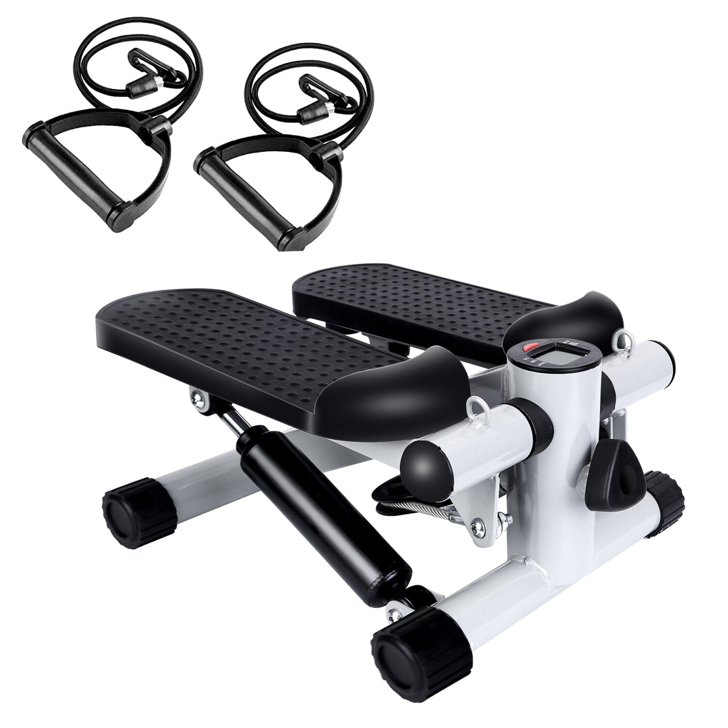 Mini Fitness Stepper with 2 Resistance Bands LCD Monitor Tumblr Cheap Online