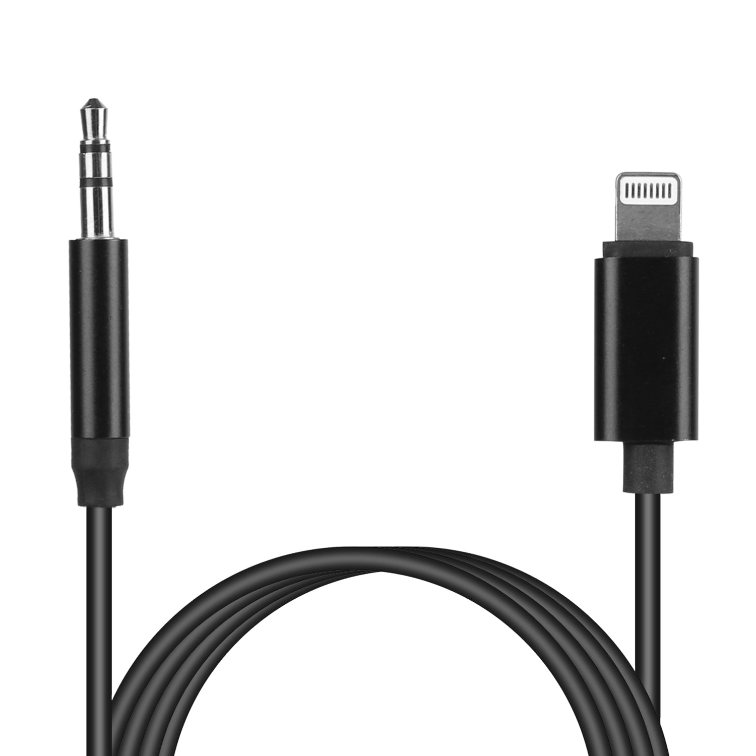 iOS 8 Pin to 3.5mm Aux Audio Adapter Cord Outlet Supply