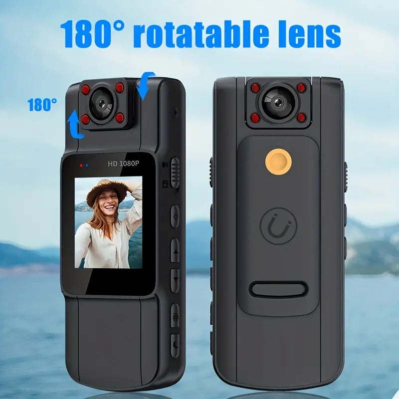 Full 1080P Police Body Camera With Clip Sale Hot Sale