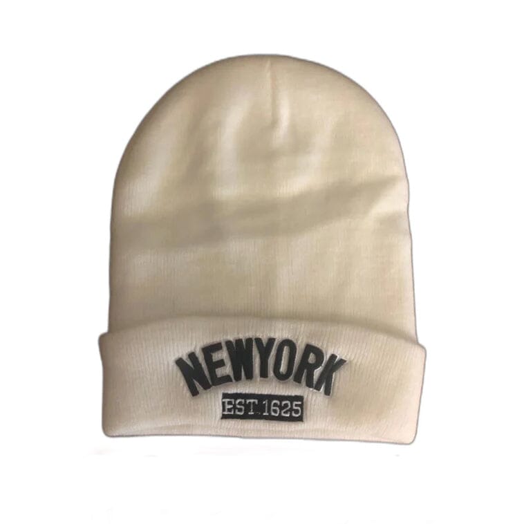 Classic NY Winter Hat Beanies with Thick Fur Where To Buy Cheap Real