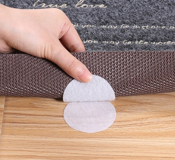 10-Pairs: Anti Curling Carpet Tape Rug Gripper Velcro Discount Great Deals