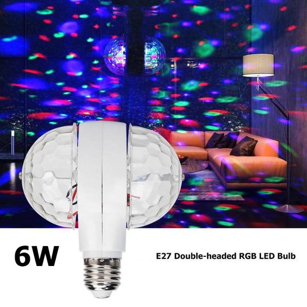 LED 6W Rotating Bulb Light From China