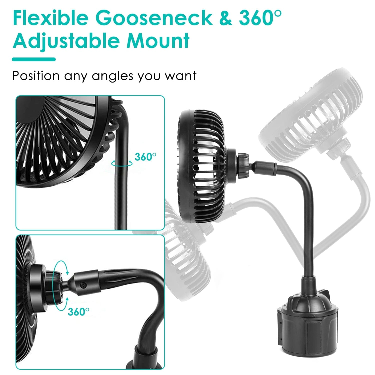 Portable Car Cooling Fan Recommend For Sale