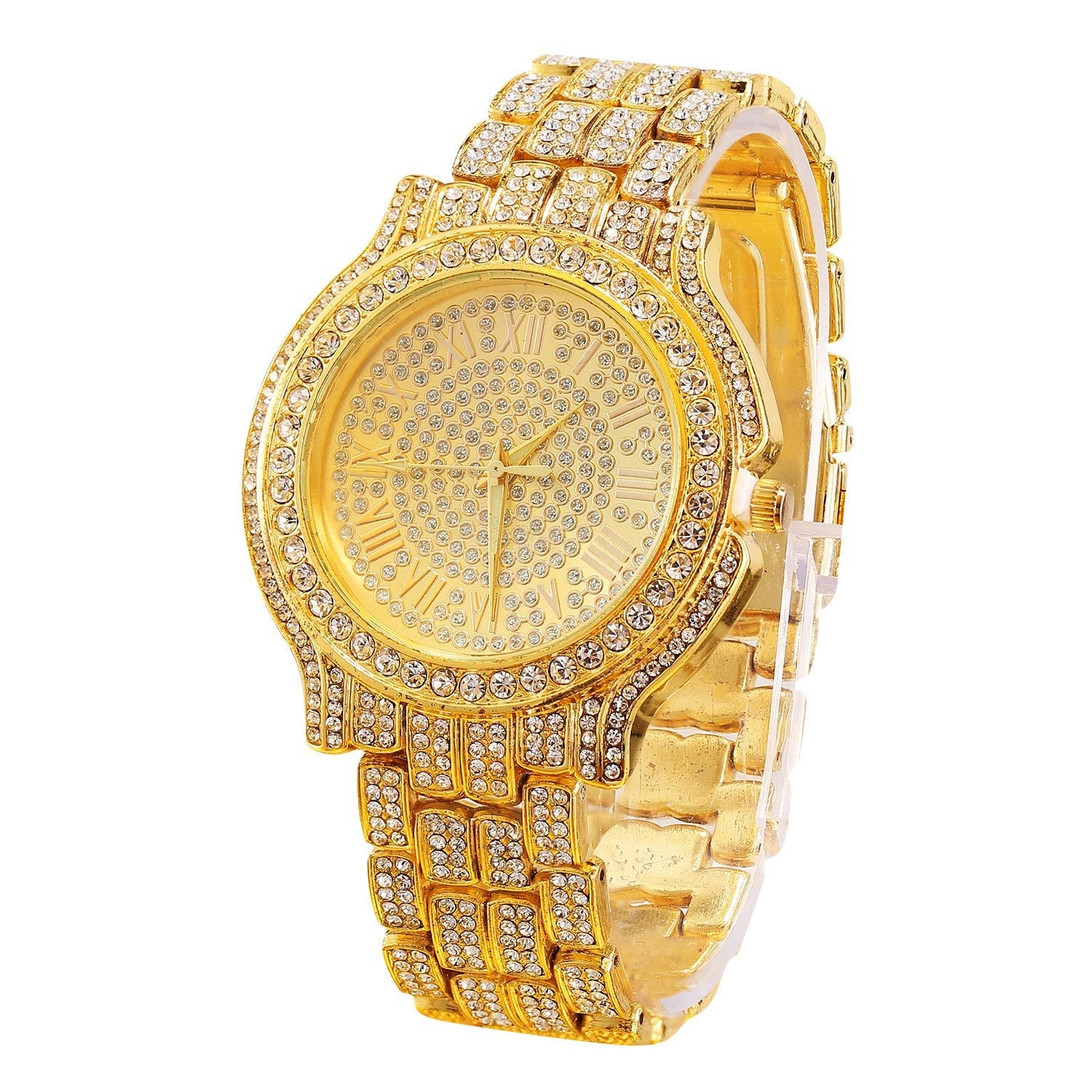 Luxury Crystal Rhinestone Quartz Watch Outlet 2025 New