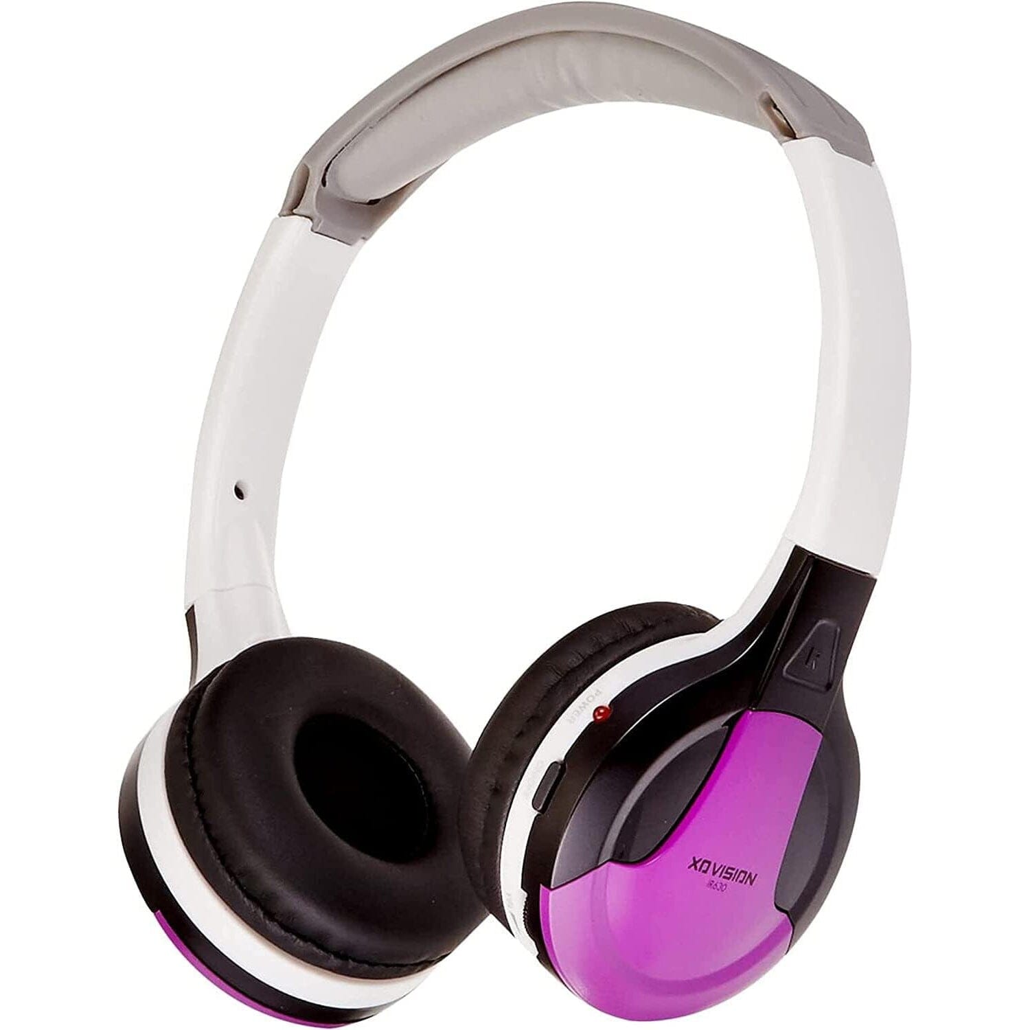 XO Vision IR630PR Universal IR Wireless Foldable Headphones - Bluetooth-Enabled Lightweight (Purple) Huge Surprise