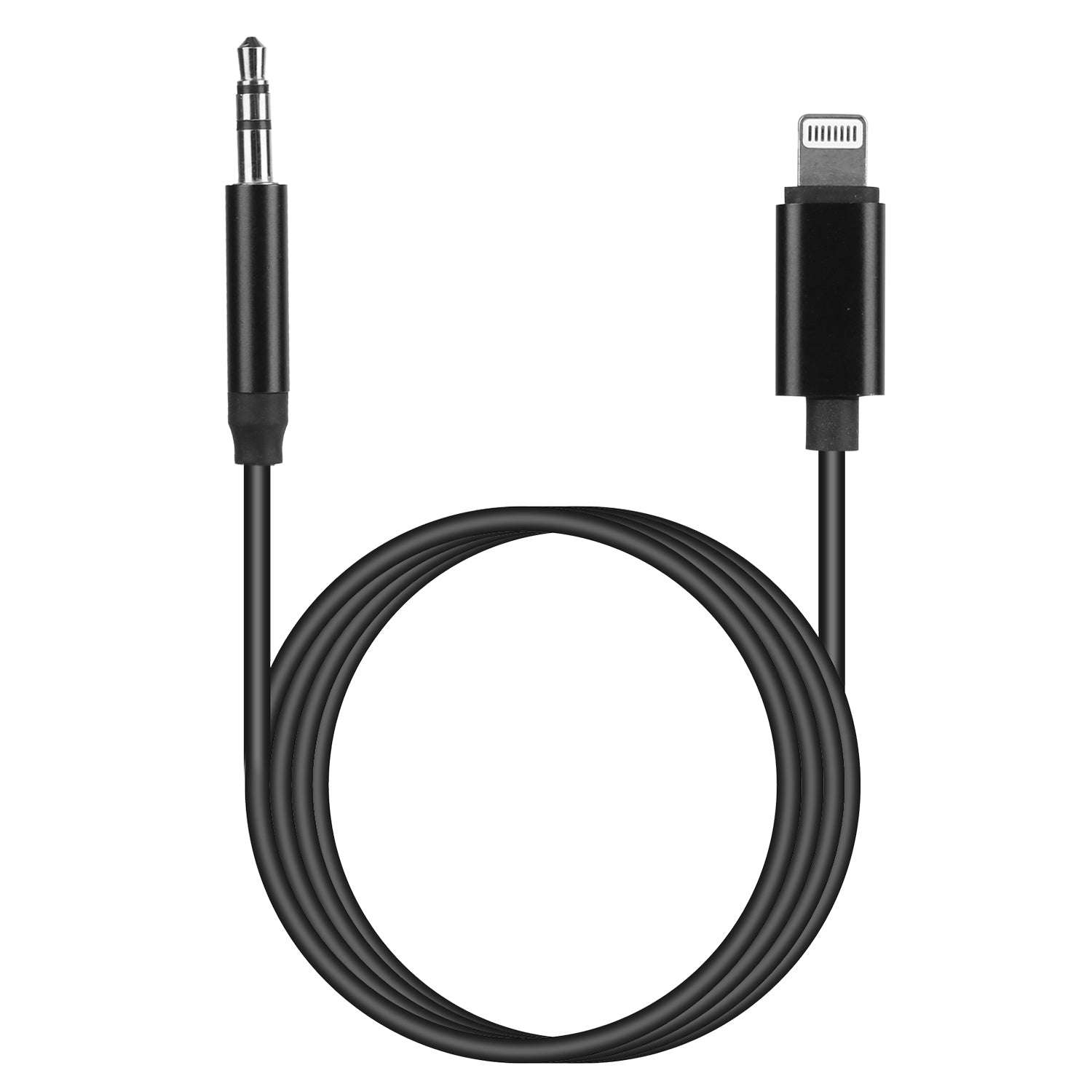 iOS 8 Pin to 3.5mm Aux Audio Adapter Cord Outlet Supply