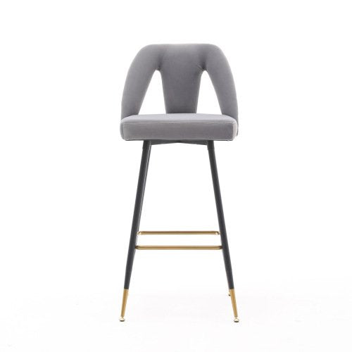 2-Pieces Set: Contemporary Upholstered Barstool Sale Free Shipping